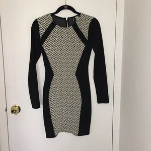 Long Sleeve Body-con Dress
